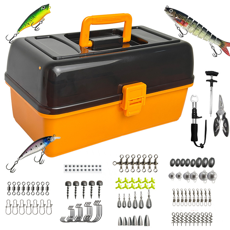 Fishing Hook Box - مجموعة كبيرة من 547 قطعة من