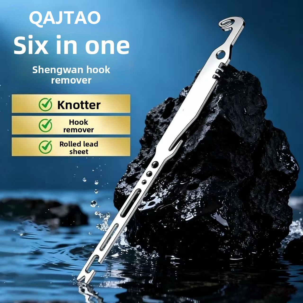 Fishing Hook Sharpener - مجموعة QAJTAO المكونة من 4 قطع،