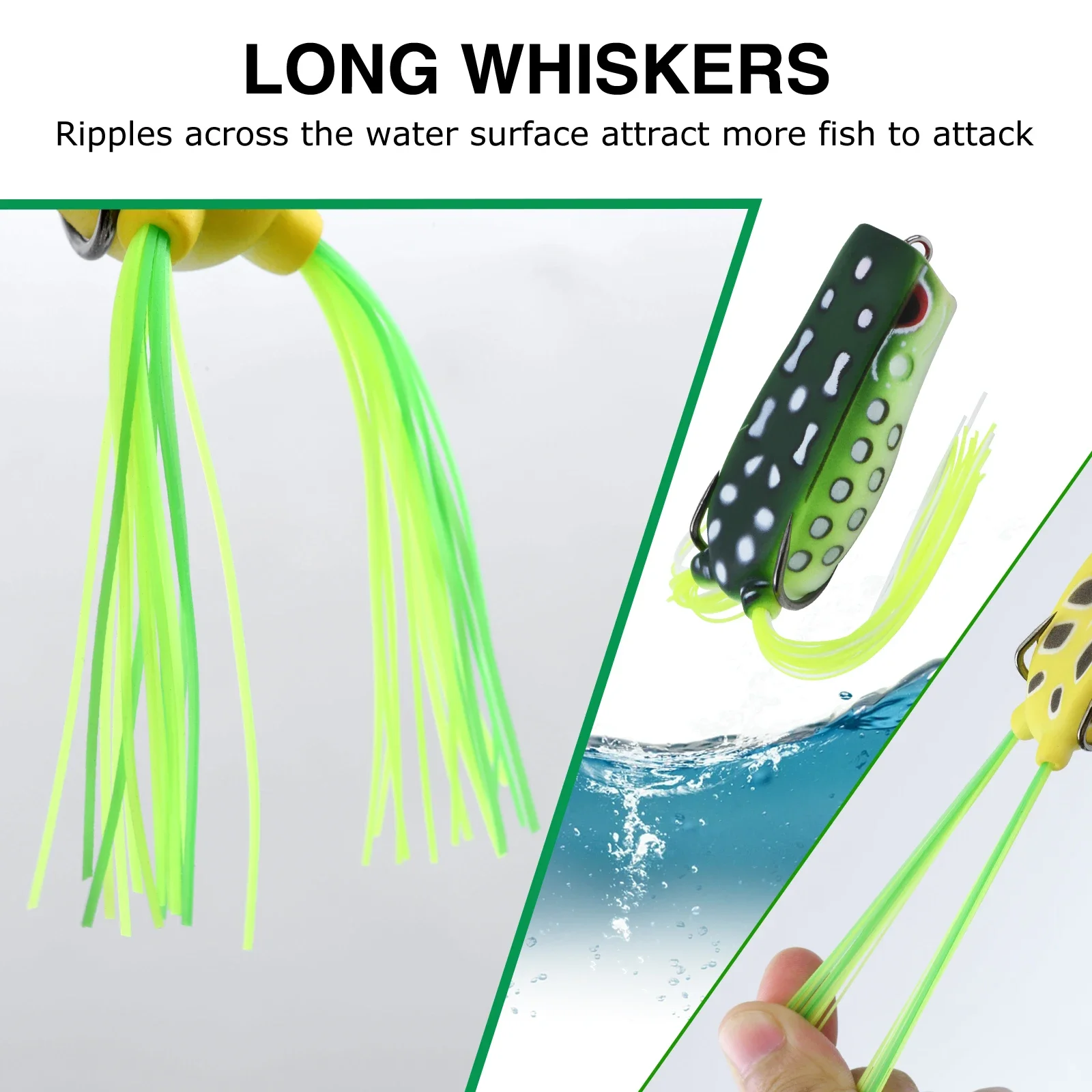طعم صيد الضفادع من جوتور، مصنو - مراجعة Fishing Hook Weedless وسعره