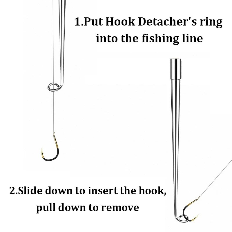 خطاف الصيد Unhooker الحلق العم - مراجعة Fishing Hook Stainless Steel وسعره