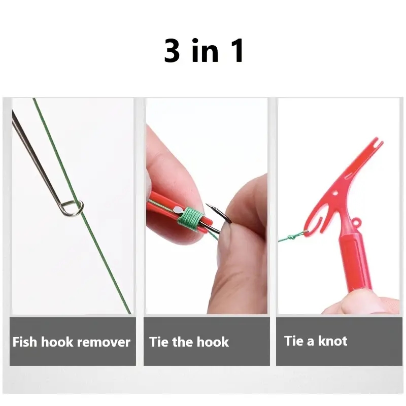 ثنائي الغرض معالجة سريعة هوك ا - مراجعة Fishing Hook Remover وسعره