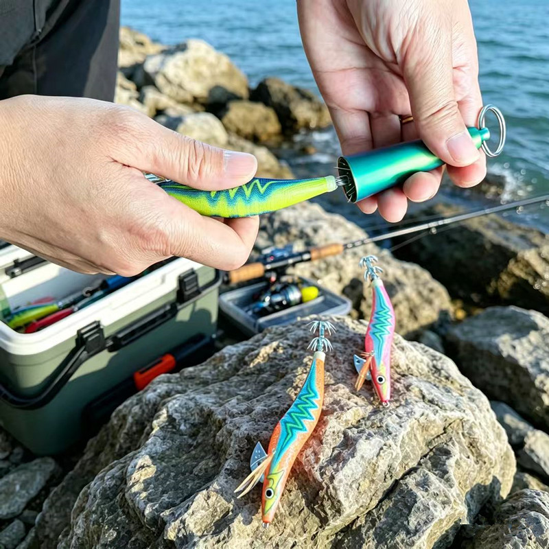 مصحح خطافات سمك الحبار، أداة ل - مراجعة Fishing Hook Jig وسعره