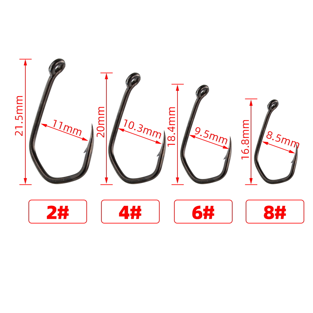 50 قطعة خطاف صيد سمك الشبوط ال - مراجعة Fishing Hook Assortment وسعره